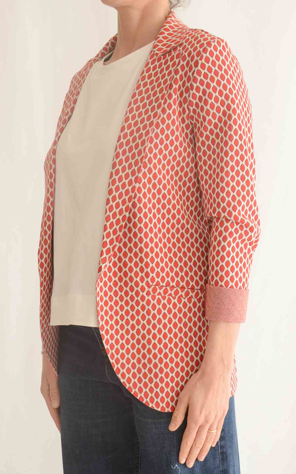 OFF-ON - Giacca Joy - Rosso