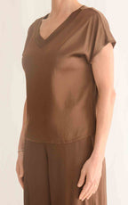 Eco – Casacca scollo a V – Moro
