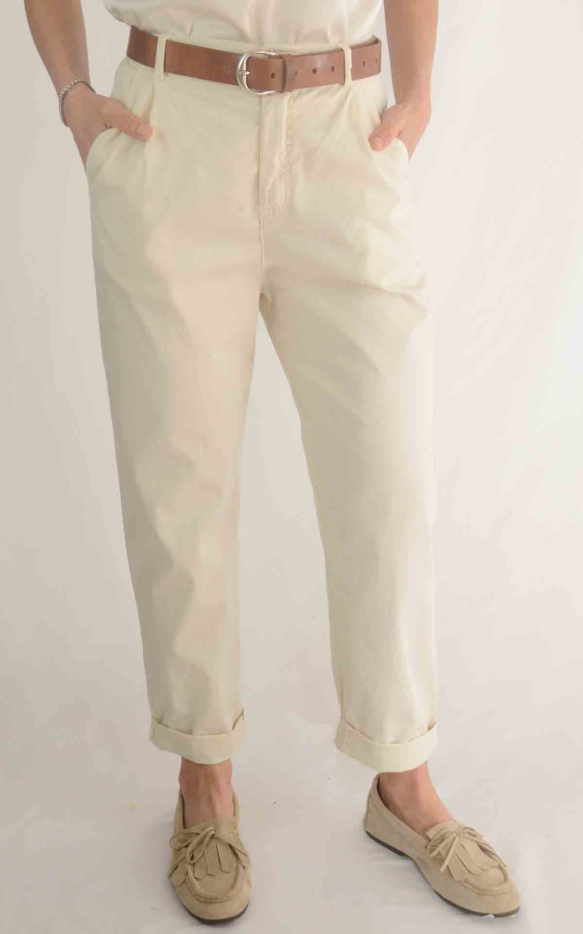 OFF-ON - Pantalone boyfriend Joelle S 26 - Burro