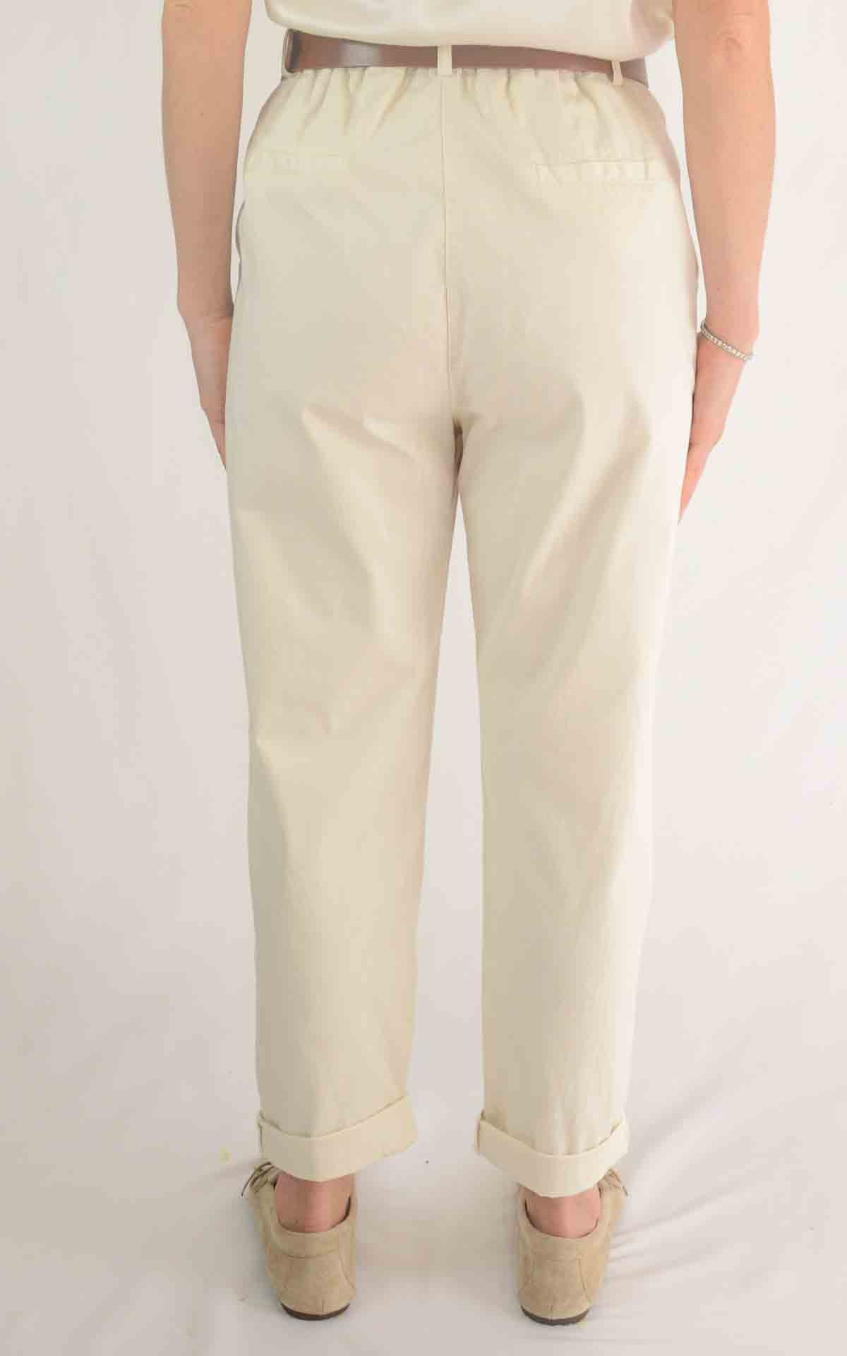 OFF-ON - Pantalone boyfriend Joelle S 26 - Burro