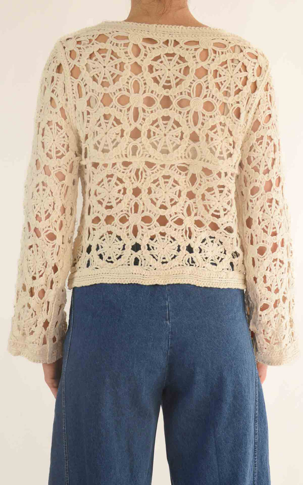 Initial - Maglia macramè - Beige