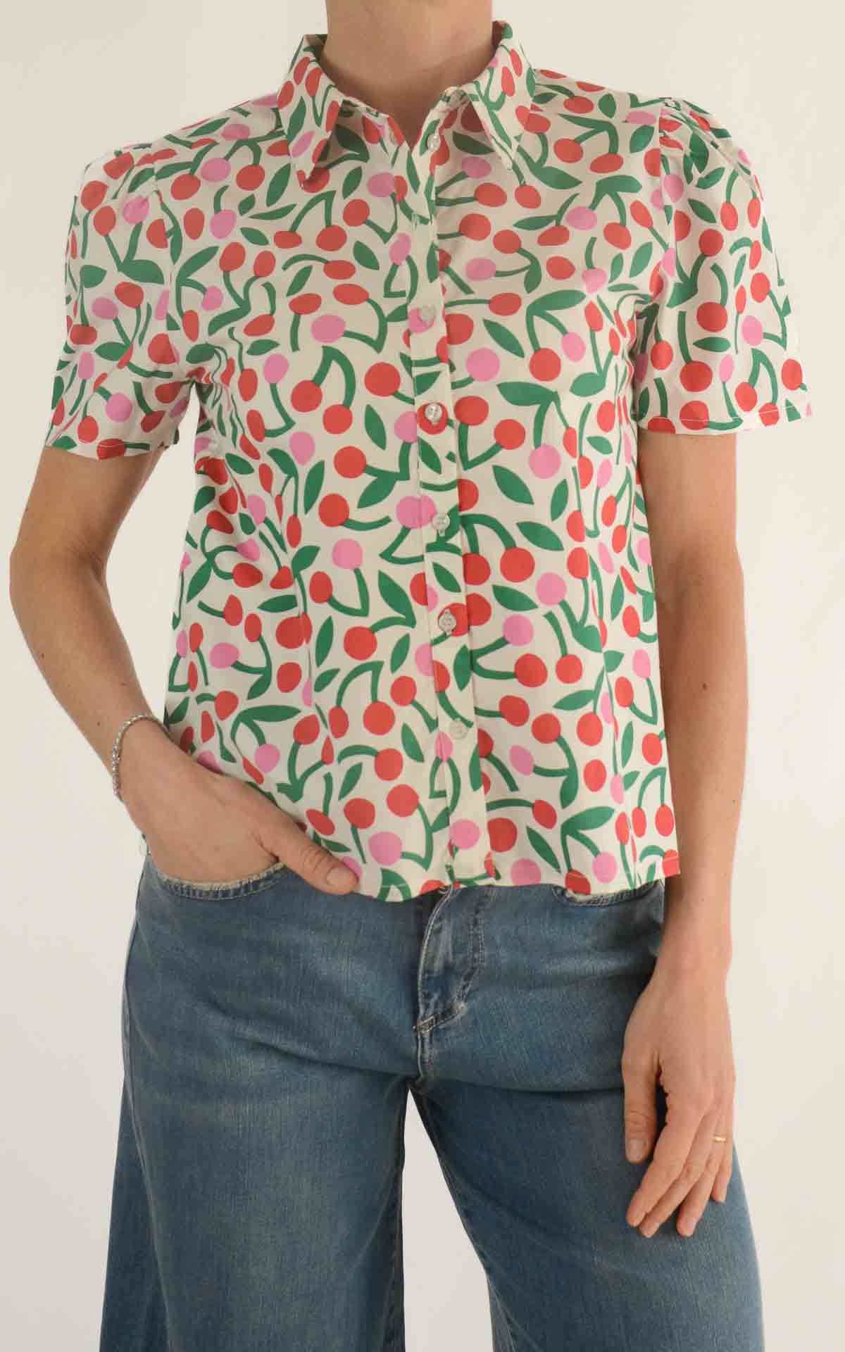 Compañía Fantástica - Camicia ciliegie – Rosso