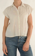 Compañía Fantástica - Camicia fiori - Panna