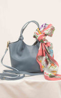 OFF-ON - Borsa secchiello - Celeste
