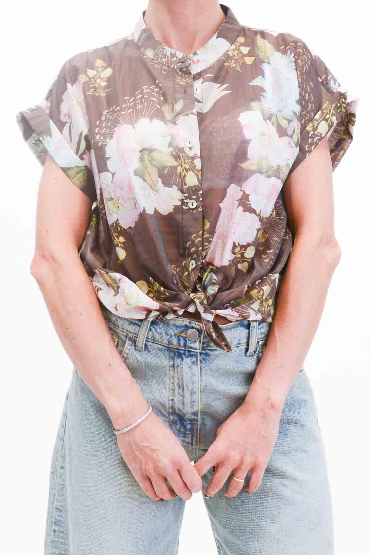 Susymix - Camicia a fantasia - Moro