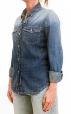 Initial - Camicia in denim - ALEXIA