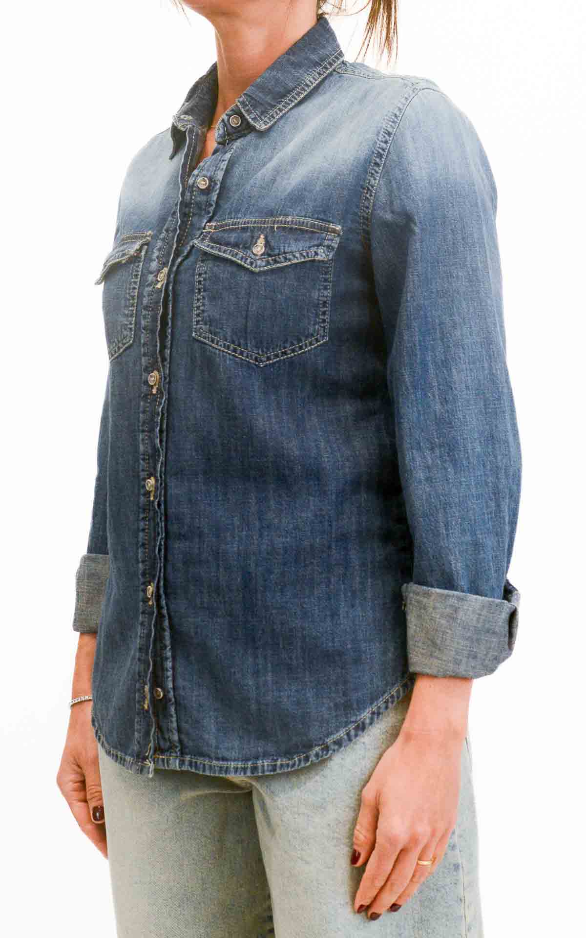 Initial - Camicia in denim - ALEXIA