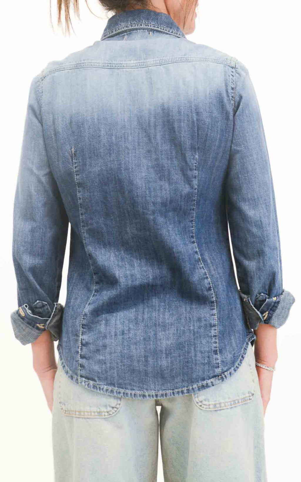 Initial - Camicia in denim - ALEXIA