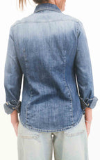 Initial - Camicia in denim - ALEXIA