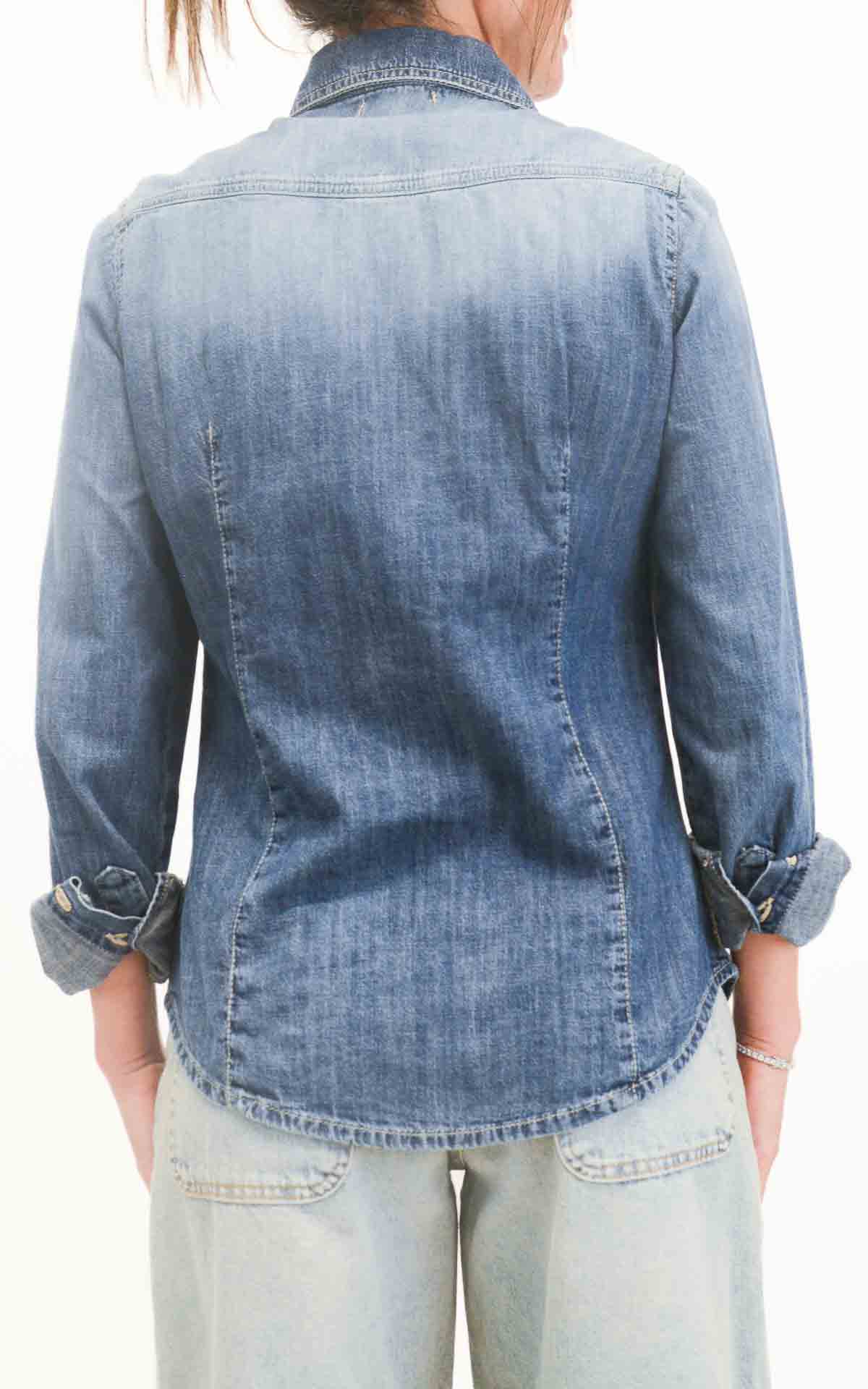 Initial - Camicia in denim - ALEXIA