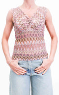 Susymix - Top nodo - Rosa