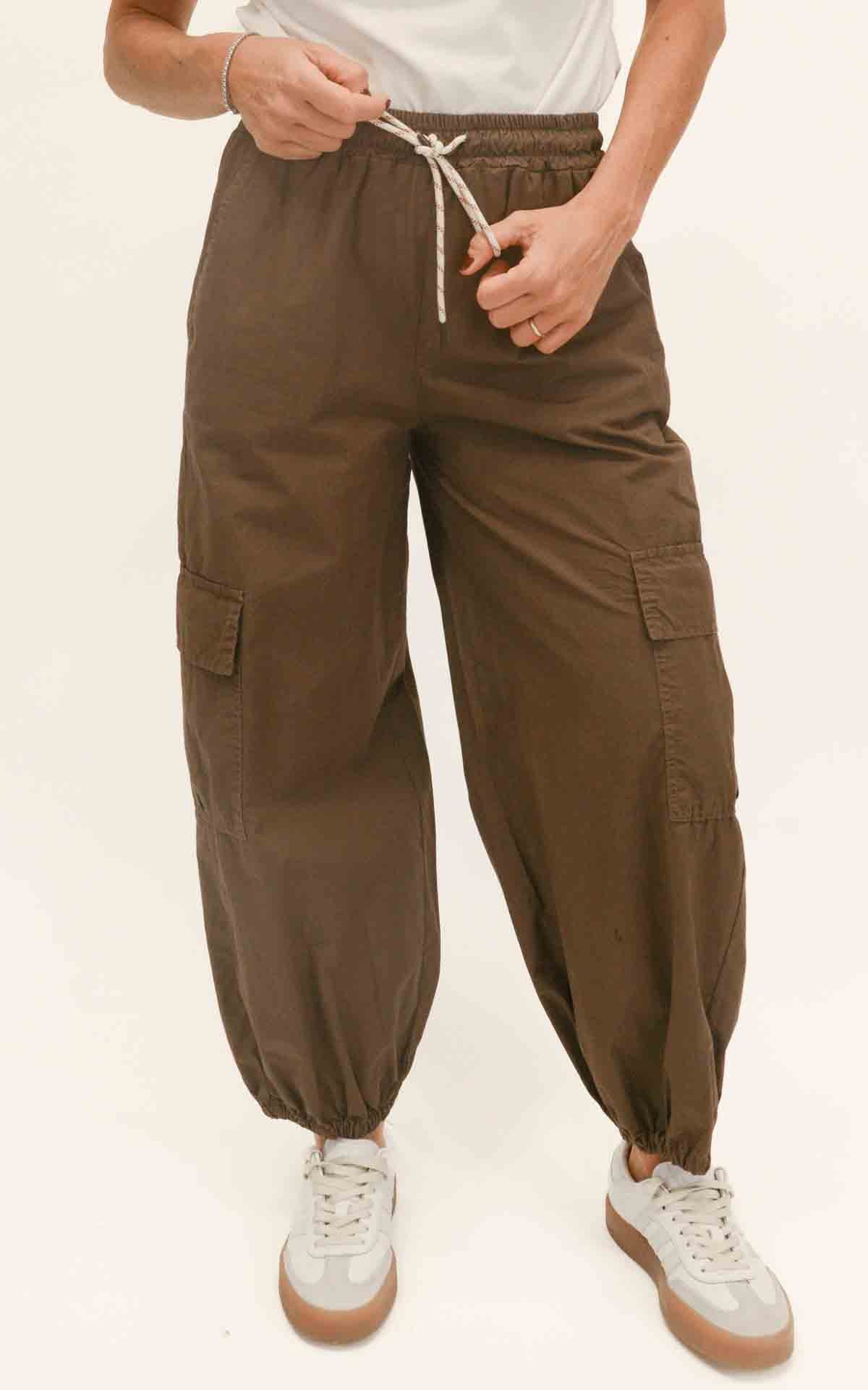 Susymix - Pantalone tasconato - Moro