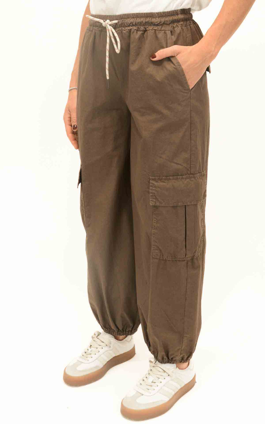 Susymix - Pantalone tasconato - Moro