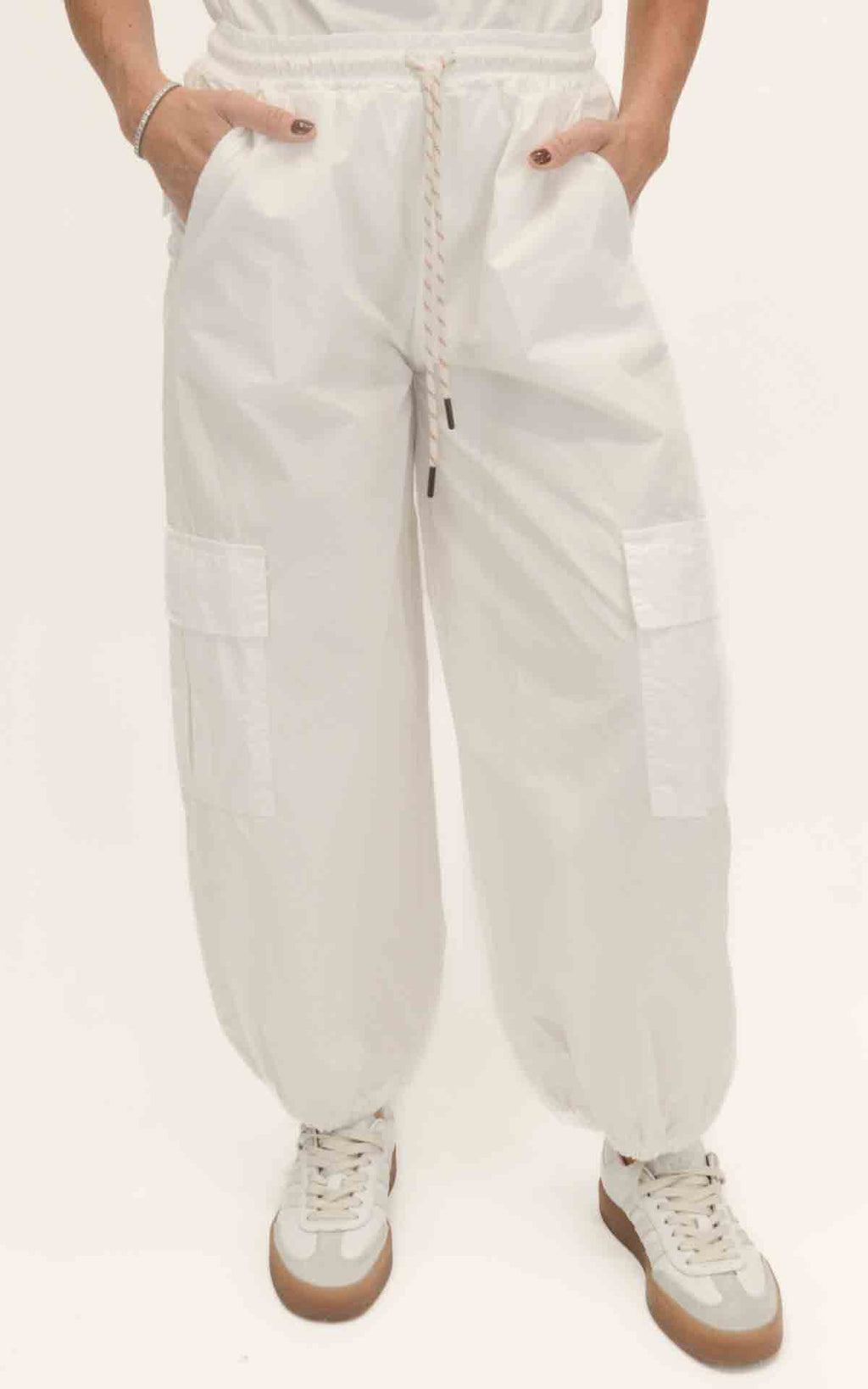 Susymix - Pantalone tasconato - Latte