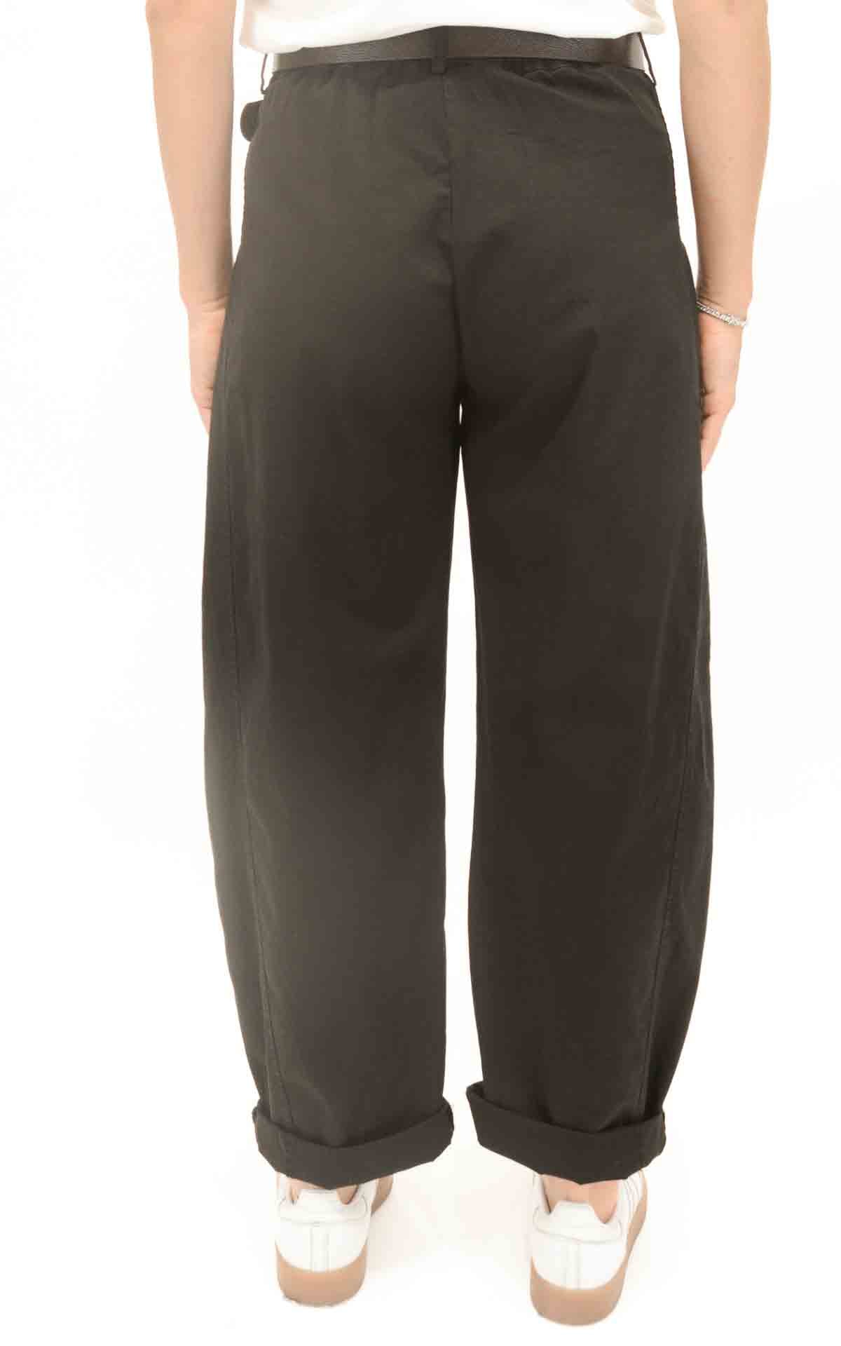 Susymix - Pantalone ovetto con elastico - Nero