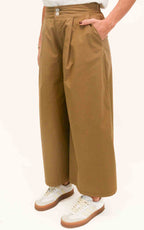 Eco - Pantalone largo - Camel