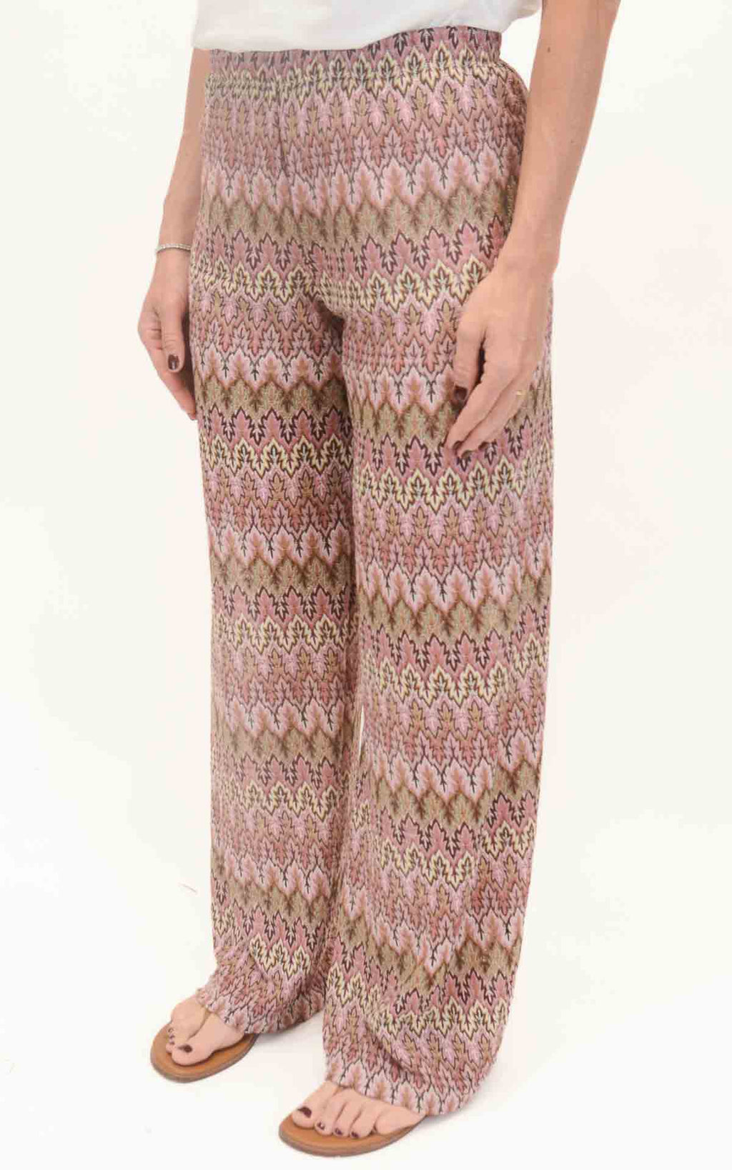 Susymix - Pantalone in maglia - Rosa