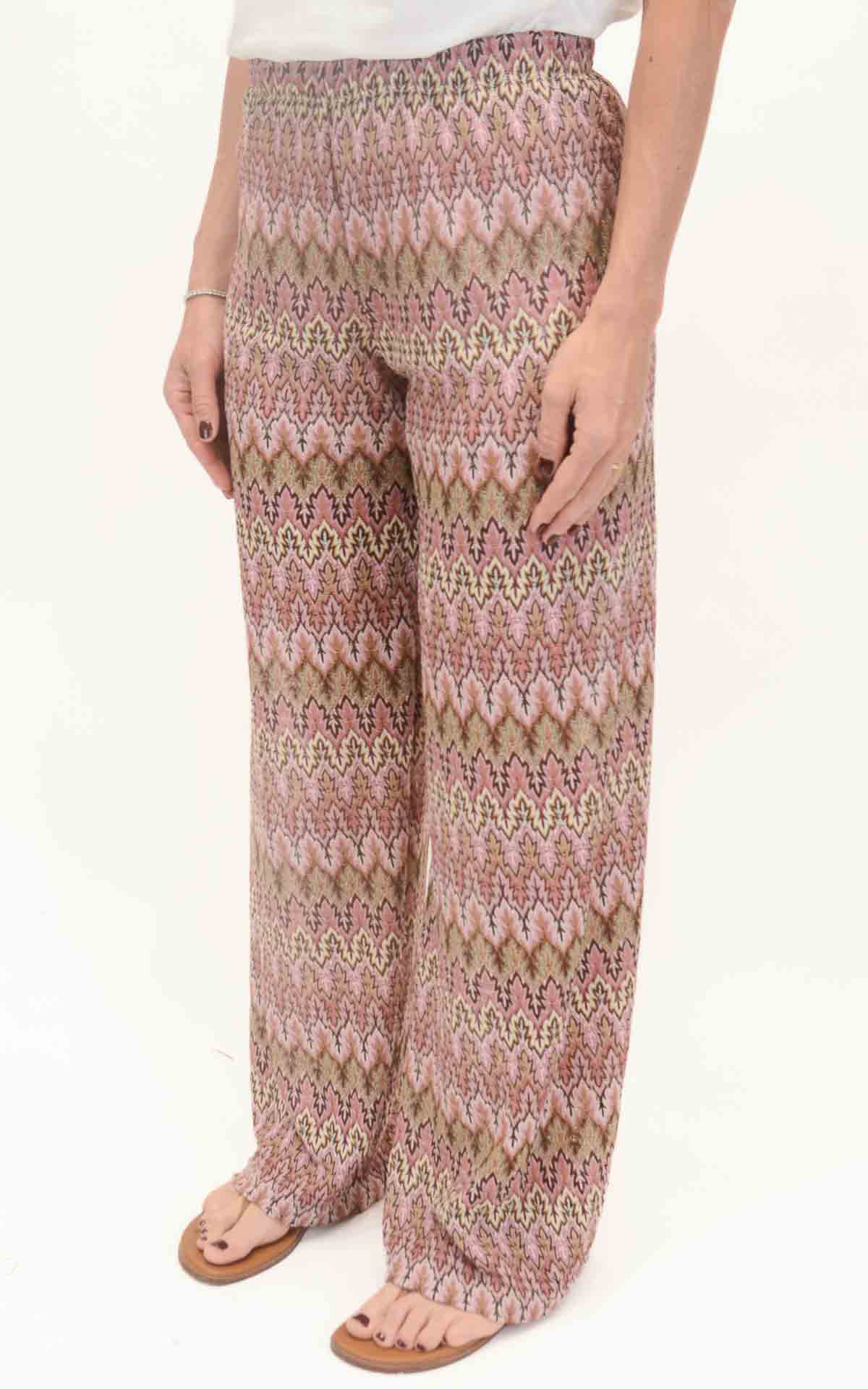 Susymix - Pantalone in maglia - Rosa