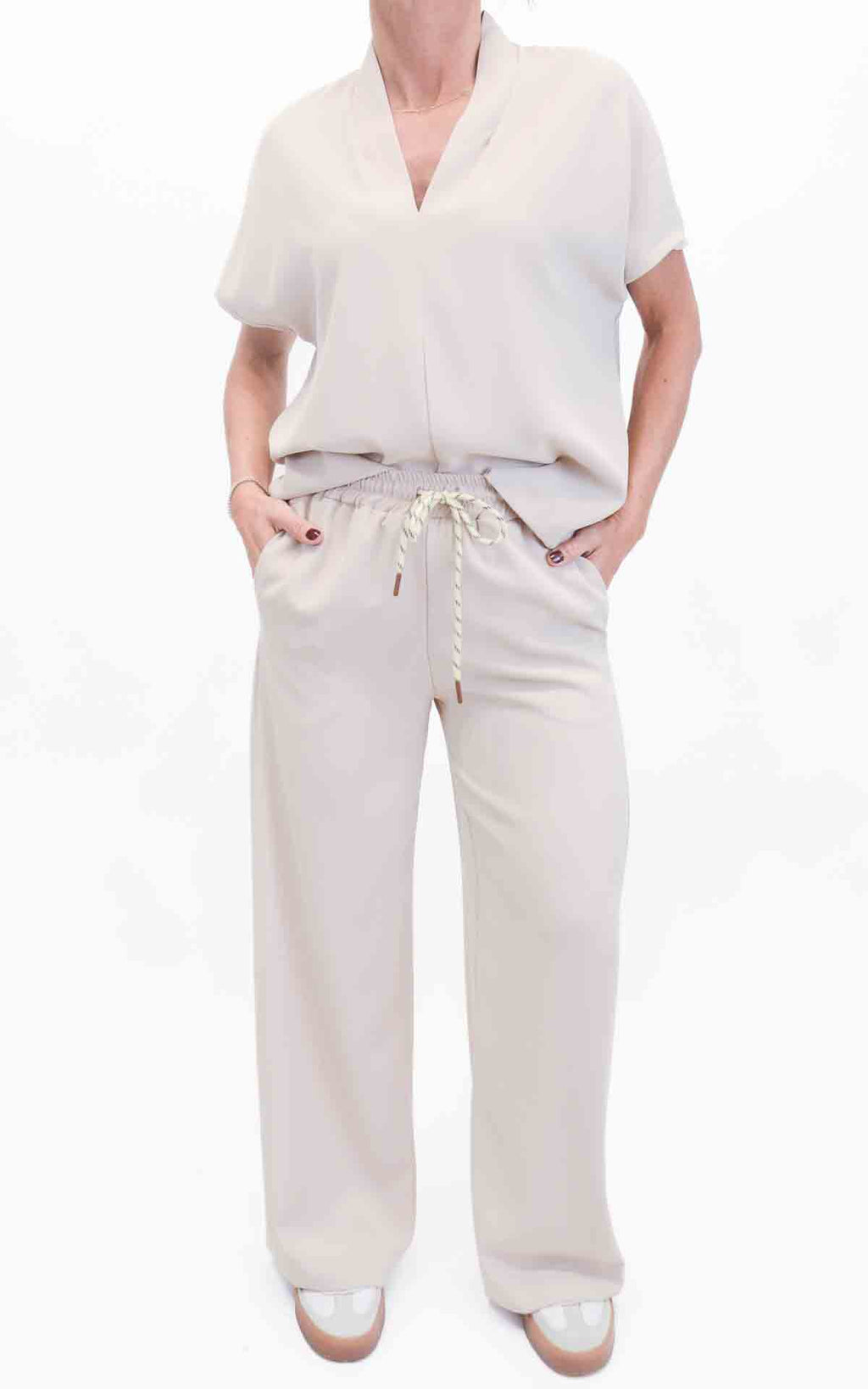 OFF-ON - Completo fluido - Sabbia