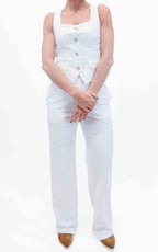Susymix - Completo gilet e pantalone dritto - Latte