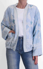 WU'SIDE - Giacca bomber - Azzurro