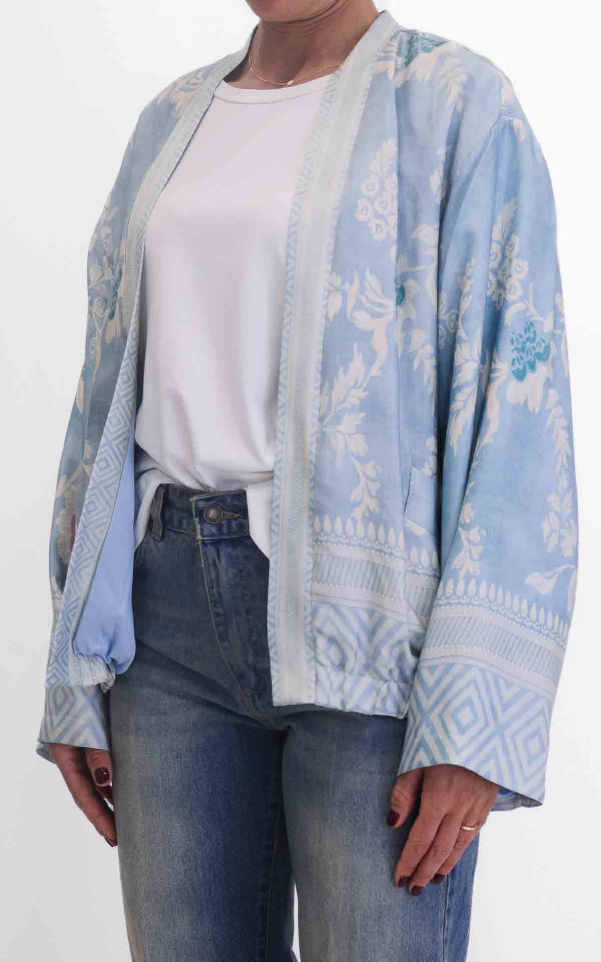 WU'SIDE - Giacca bomber - Azzurro