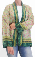 WU'SIDE - Giacca kimono - Verde