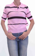 Susymix - Polo a righe - Rosa