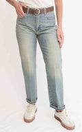 Initial - Jean regular in denim chiaro - WINONA