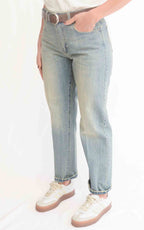 Initial - Jean regular in denim chiaro - WINONA
