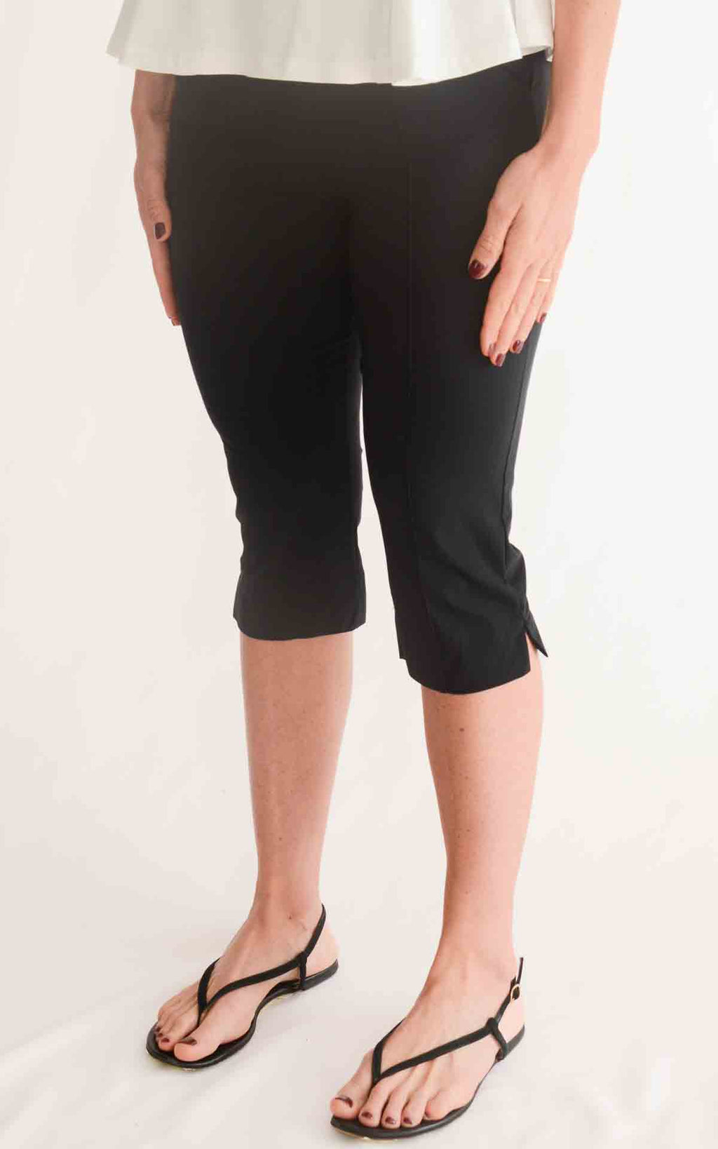 Susymix - Pantaloni capri - Nero