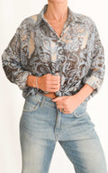 Susymix - Camicia fantasia - Celeste