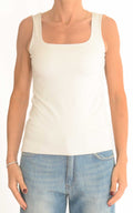 Susymix - Canotta scollo quadrato - Crema