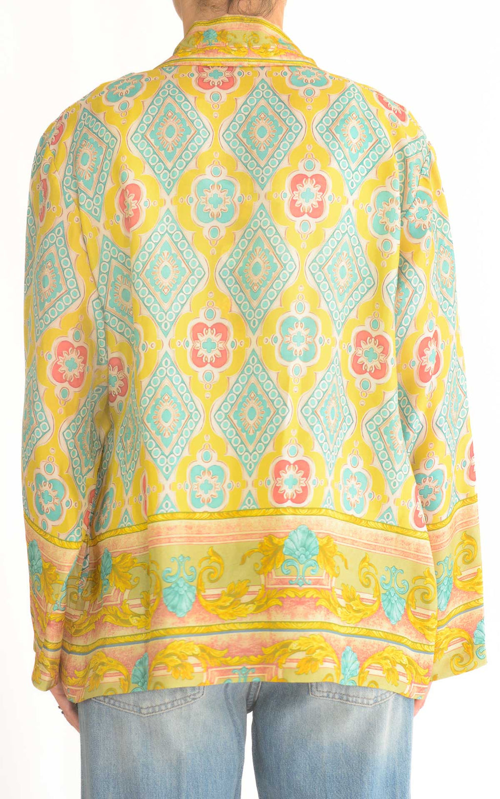 WU'SIDE - Giacca kimono - Giallo