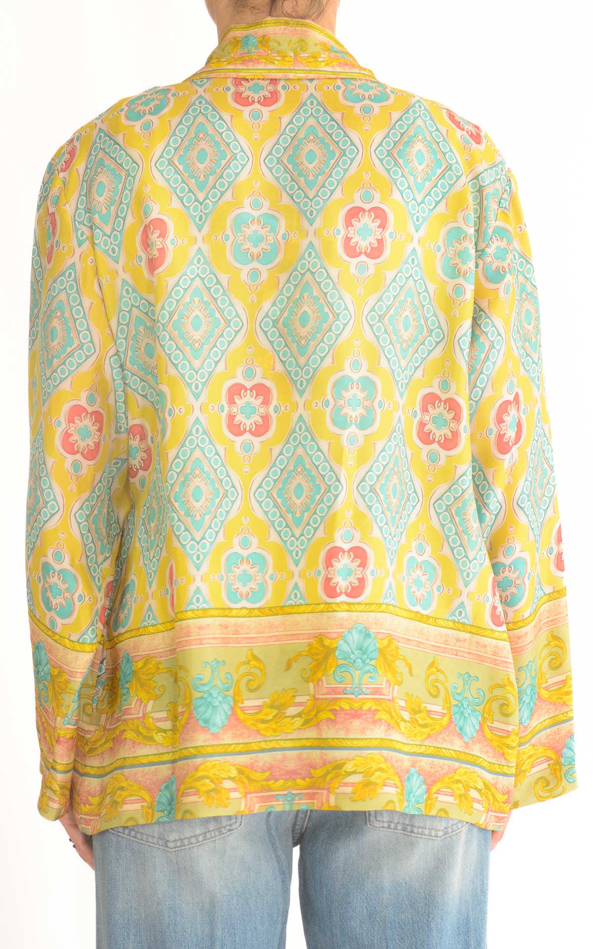 WU'SIDE - Giacca kimono - Giallo