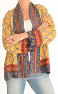 WU'SIDE - Giacca kimono - Giallo