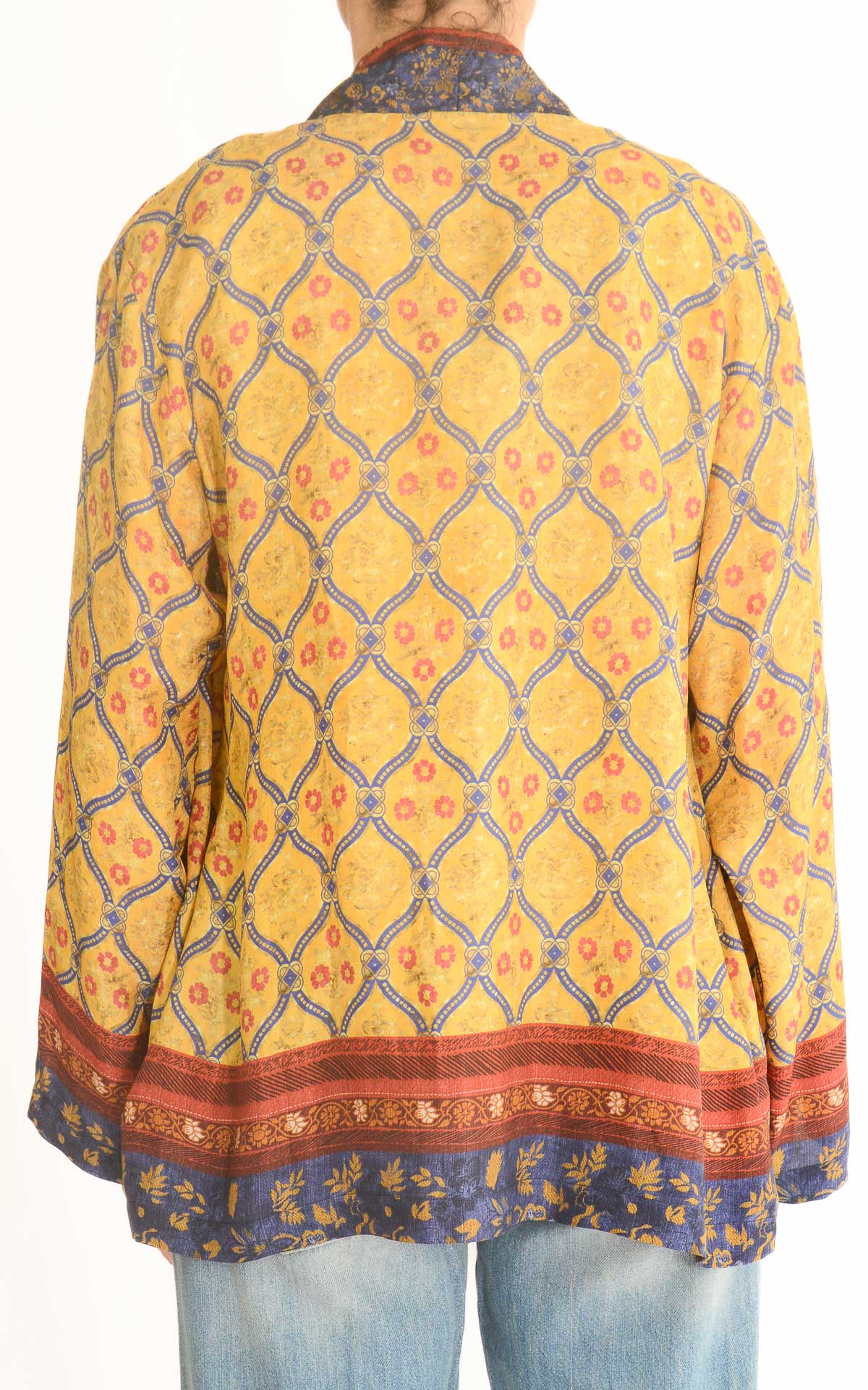 WU'SIDE - Giacca kimono - Giallo