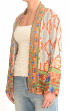WU'SIDE - Giacca kimono - Coccio