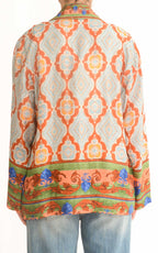 WU'SIDE - Giacca kimono - Coccio