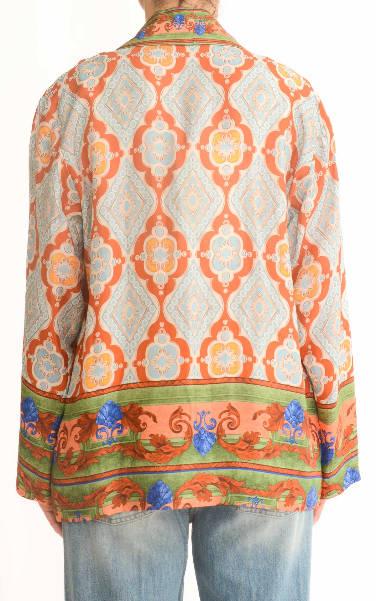 WU'SIDE - Giacca kimono - Coccio