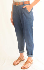 Off- on - Boyfriend Joelle chambray SS-26
