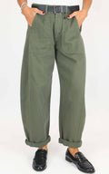 Susymix - Pantalone stellina - Verde militare
