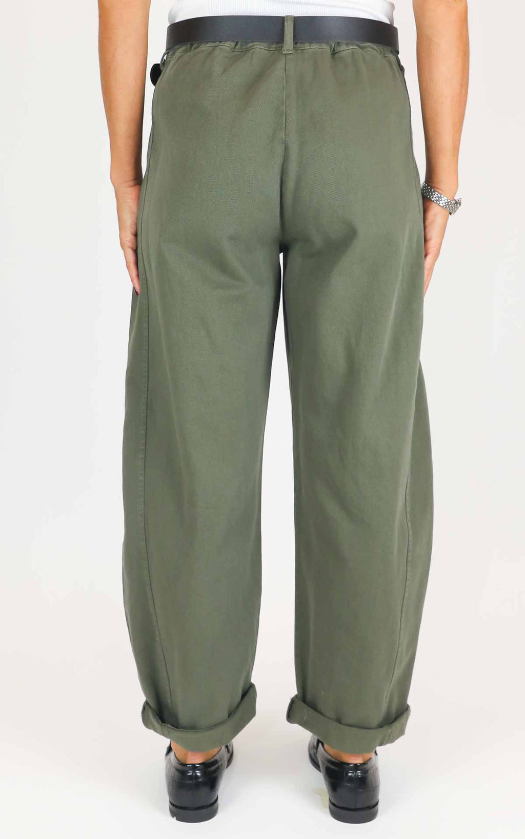 Susymix - Pantalone stellina - Verde militare