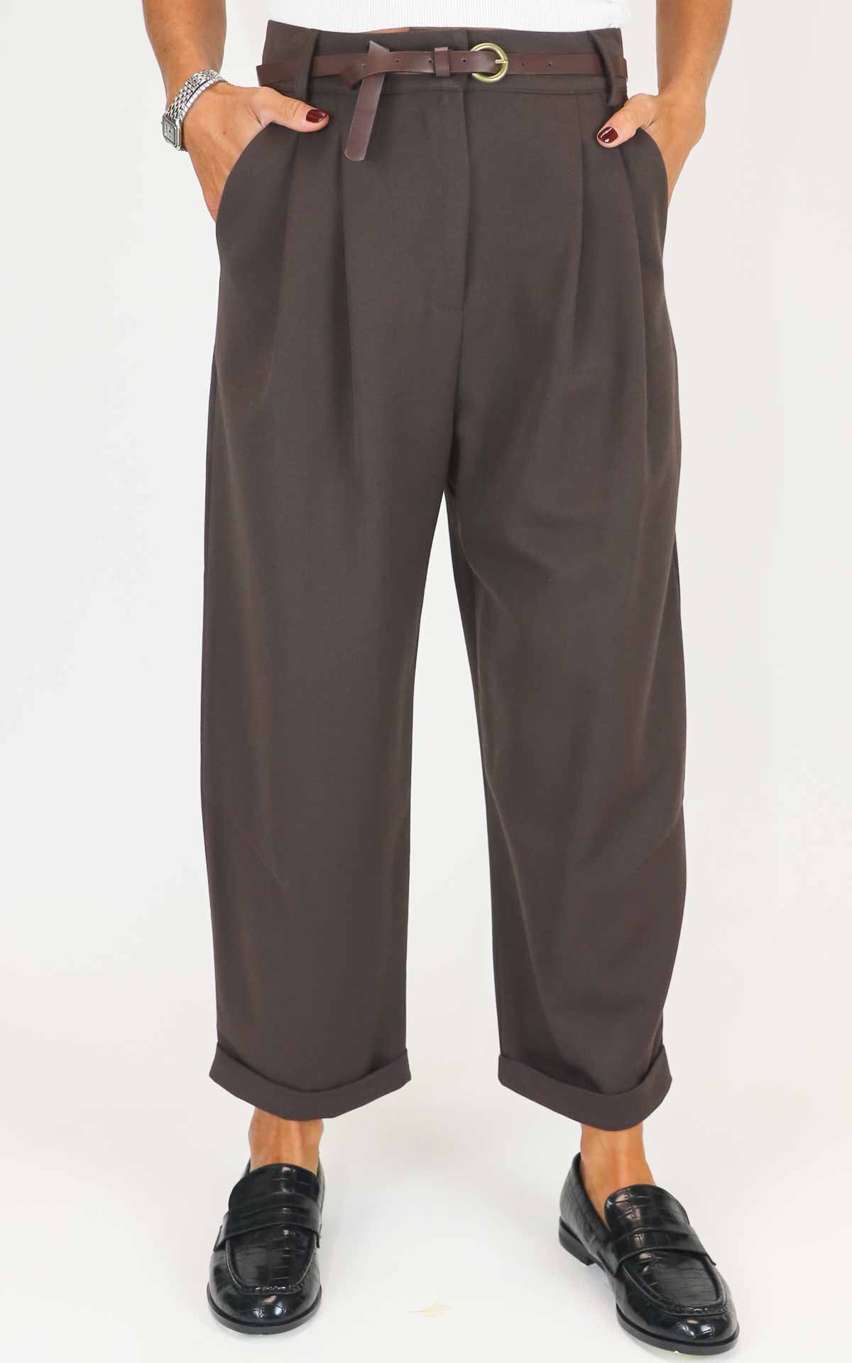 Susymix - Pantalone con pences - Moro