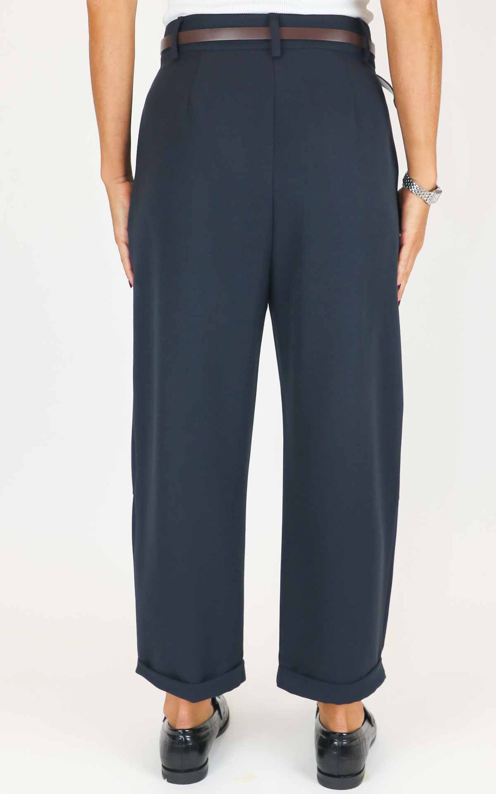 Susymix - Pantalone con pences - Blu