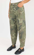 Susymix - Pantalone stampa militare - Verde militare