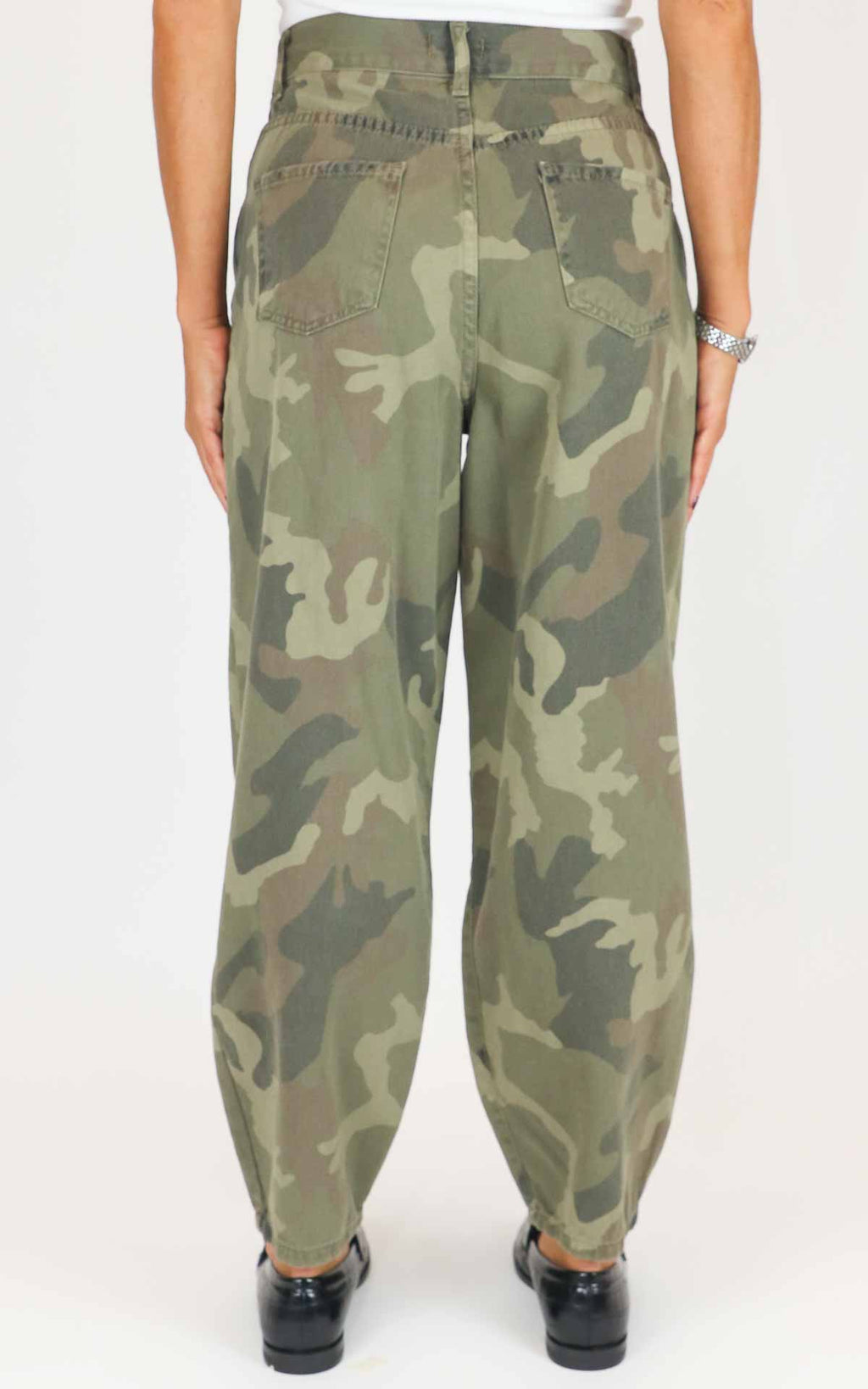 Susymix - Pantalone stampa militare - Verde militare