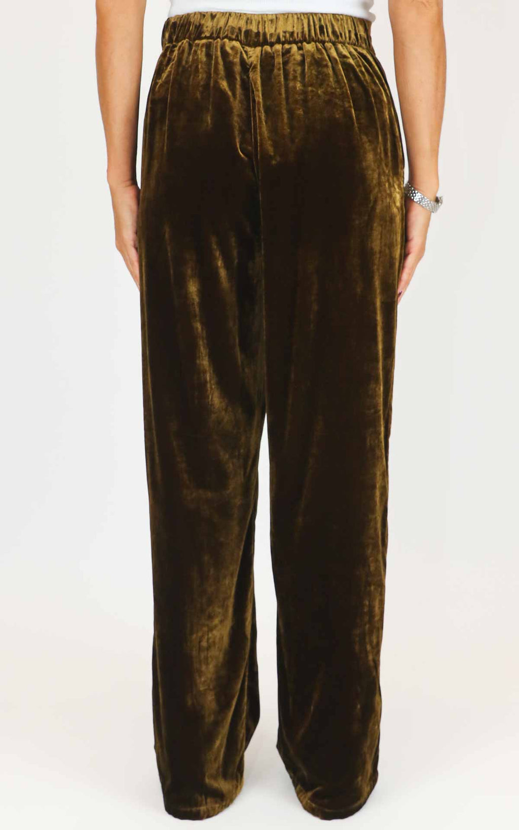 Wu'Side - Pantalone velluto liscio - Tabacco