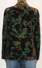 Wu'Side - Giacca devoré - Nero / bronzo / verde