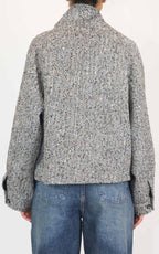 Eco - Bomber spigato - Marrone